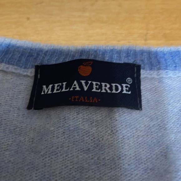 Light blue wool sweater - Picture 6 of 7